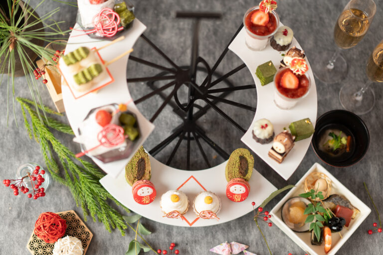 1日10食限定　和のしつらえで愉しむ 【1月限定】新春アフタヌーンティー