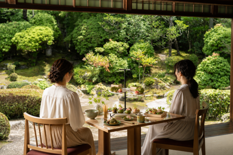 🍃平日限定🍃水無月【Japanese Tea Afternoon Tea】～大正邸宅にて、日本庭園を眺める 静かな日本茶のひととき～