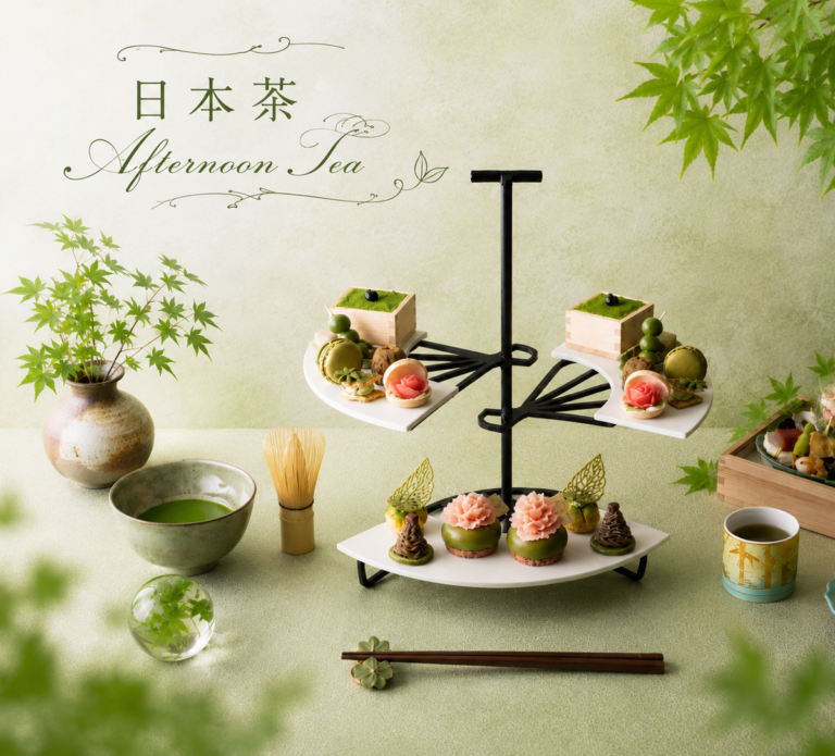 【5月限定】日本茶が主役のアフタヌーンティー